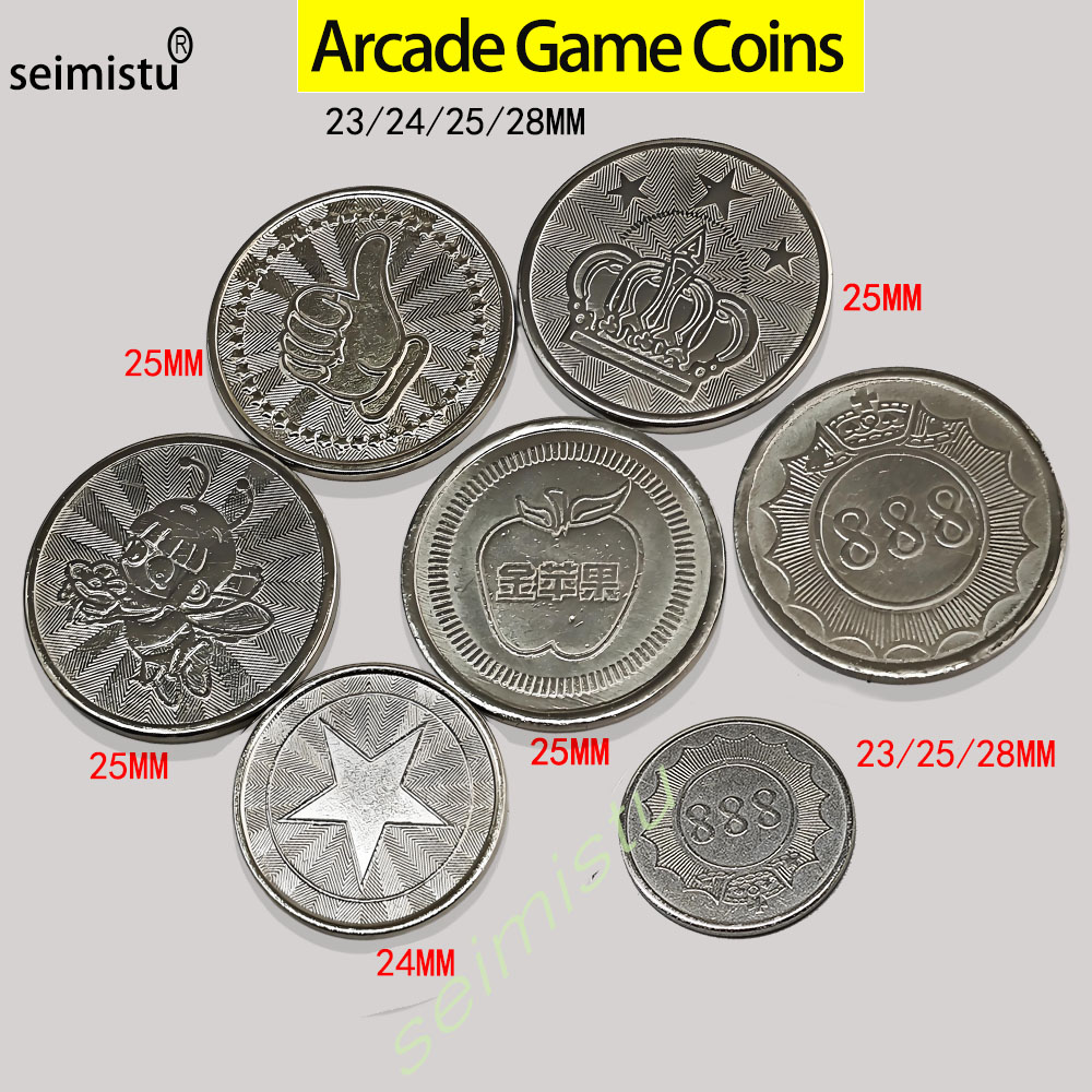 Arcade Vending & Laundry Revenue - 100 шт., жетоны из нержавеющей стали