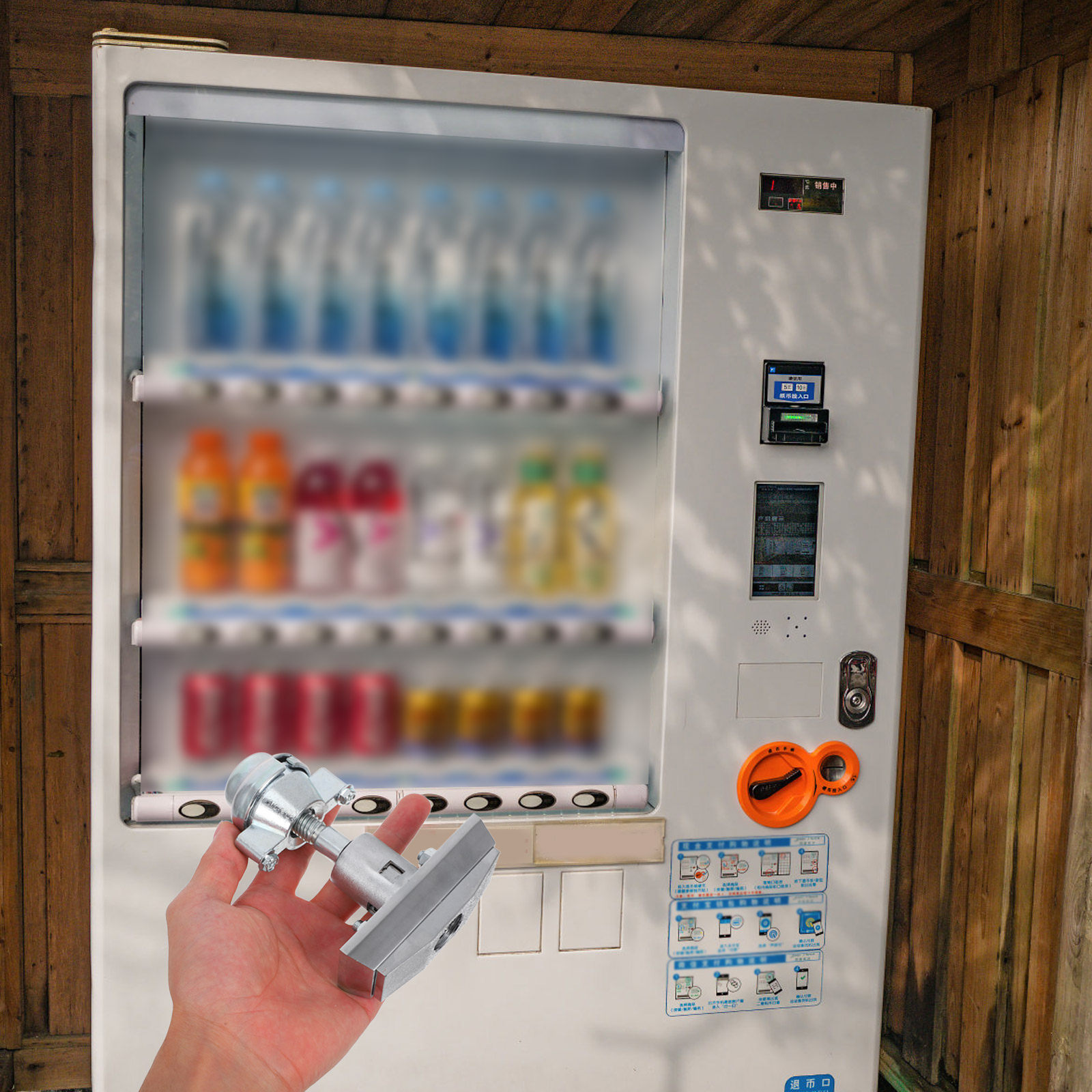Универсальный замок-вставка дл – обзор и цена Candy Vending Machine